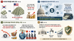 미국 재정적자 40조 시대, 돈을 안 찍어내는 진짜 이유