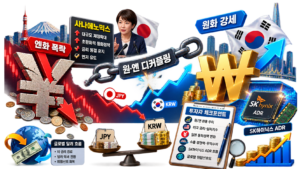 엔화 40년 만에 최저, 원화는 나 홀로 강세: 원·엔 디커플링의 진짜 이유