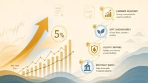 미국채 10년물 금리 5% 돌파, 증시가 버티는 이유와 체크포인트